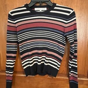 Cupcakes & Cashmere Multicolor Striped Sweater